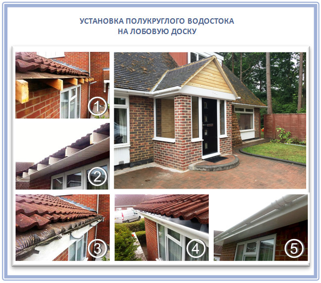 Установка кронштейнов для водостока своими руками Установка кронштейнов для водостока своими руками